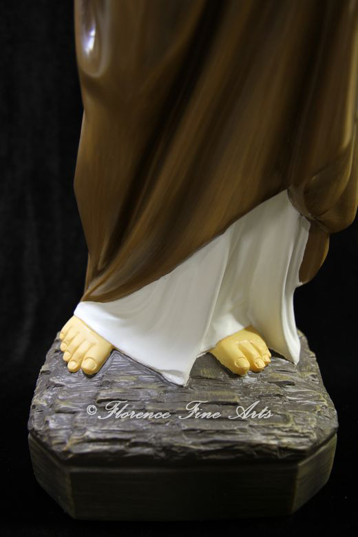 Large Saint Joseph with Jesus Italian Statue Sculpture Vittoria Made 