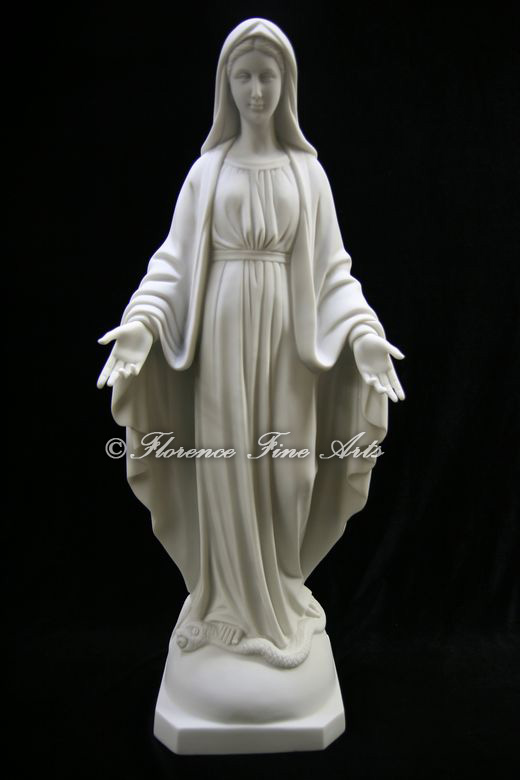 23 5 Our Lady Of Grace Virgin Mary Catholic Statue Indoor Outdoor Garden Italy
